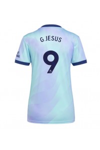 Arsenal Gabriel Jesus #9 Fotballdrakt Tredje Klær Dame 2024-25 Korte ermer